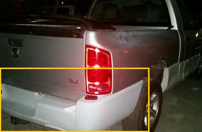 SRT10-Style Rear Bumper Cover Kit 02-08 Dodge Ram 1500